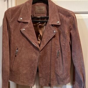 Blank NYC Women's Tan Suede Jacket